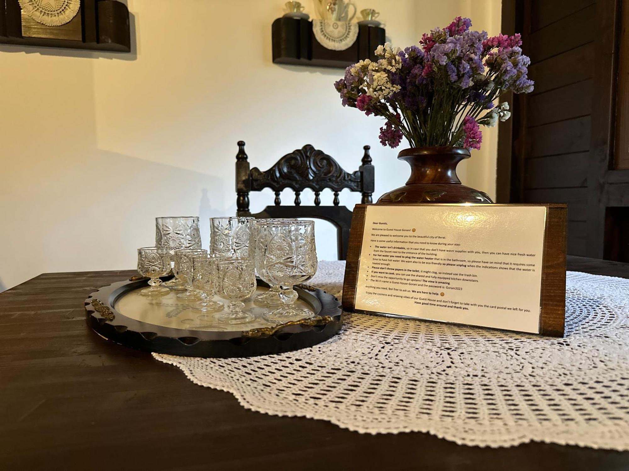 Guest House Gorani Berat Luaran gambar